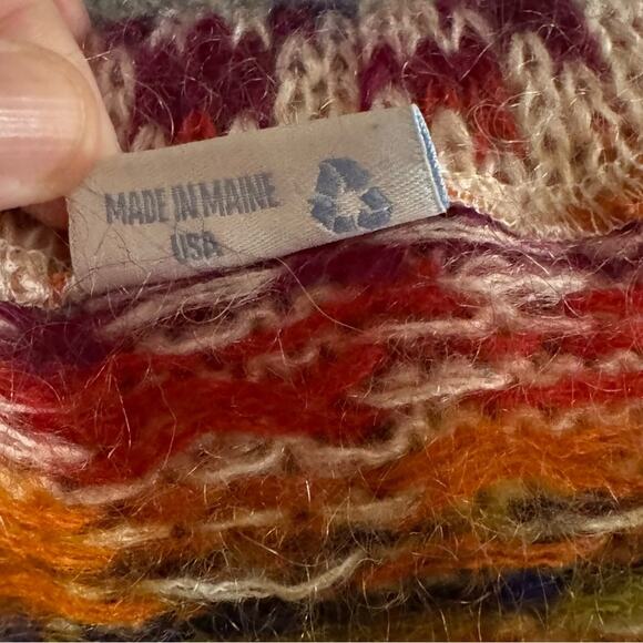 Jack & Mary Designs Bun Warmer Skirt | Memory Mittens Line | Wool Fair Isle | M - Picture 6 of 7